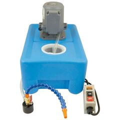  Kühlmitteleinrichtungen ELMAG Kühlmitteleinrichtung 9 l kpl. m. Tauchpumpe 230 Volt, 90 W, 24 l/min., max. Förderhöhe 2,5 m, lxbxh 370x250x310mm 12417923