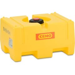  Fässer Cemo PE-Fass 125 l, kastenförmig, gelb, 80 x 60 x 45 cm 12384895