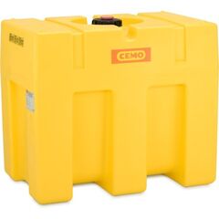  Fässer Cemo PE-Fass 600 l, kastenförmig, gelb, 116 x 76 x 102 cm 12384898