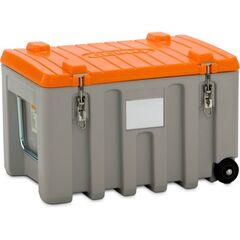  445 - Werkzeugboxen Cemo CEMbox Trolley 150 l, grau/orange, 80x60x53 cm 12383808