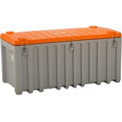  445 - Werkzeugboxen Cemo CEMbox 750 l, grau/orange, 170x84x80 cm 12383817