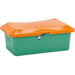  505 - Streugutbehälter Cemo Streugutbehälter PLUS3 100 l o. Entnahme, grün/orange 12384956