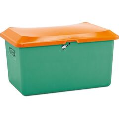  505 - Streugutbehälter Cemo Streugutbehälter PLUS3 400 l o. Entnahme, grün/orange 12384961