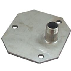  410 - GFK-Fässer Cemo Flanschplatte m. Gewindenippel 11/2" AG f. GFK-F b. 1500 l u. PE-F 600 l-1000 l 12384853