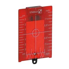  Laser-Zubehör Stabila Zielplatte ZP, rot 12383364