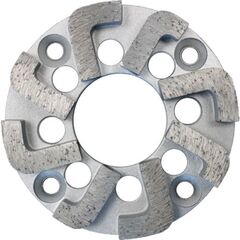  DIA-Schleifring Clever Diamant SCHLEIFRING 29120-BETON, Ø 84 mm, 6xSB M5, 12 mm, silber 12387193
