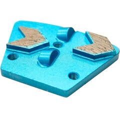  DIA-Schleifschuh [M6] Clever Diamant SCHLEIFSCHUH 79506 M6, blau, rechts, 4 Segm. 12387204
