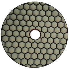  94 - TOP GLANZ Clever Diamant SCHLEIFPAD 94-TOP GLANZ, Ø 100 mm, Klett, K100, gelb 12387180