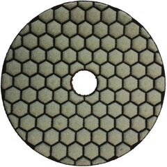  94 - TOP GLANZ Clever Diamant SCHLEIFPAD 94-TOP GLANZ, Ø 100 mm, Klett, K10000, schwarz 12387178