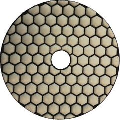  94 - TOP GLANZ Clever Diamant SCHLEIFPAD 94-TOP GLANZ, Ø 100 mm, Klett, K3000, braun 12387179