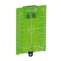  Laser-Zubehör Stabila Zielplatte ZP, grün 12383373