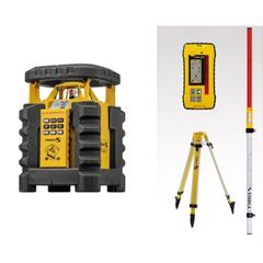  Rotationslaser Stabila Rotationslaser LAR 350 mit manueller 2-Achsen-Neigung, 9-teiliges Set 12383404