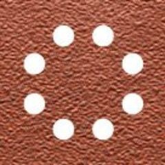  Schleifpapier - Klettfix  115 x 115mm Gelocht Schleifbogen 115x115mm K320 10Stk 12388526