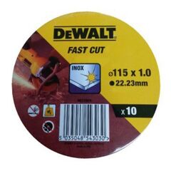  Standard Flach Trennscheibe Edelstahl flach 115mmx1.0mm 12389004