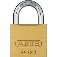  Messing VHS Abus Vorhangschloss Messing 55/30 gl.-5302 12346643