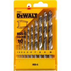  HSS-G  Metallbohrer DIN 338 - Sets Metallbohrer-Set 10-tlg. HSS-G 12389706