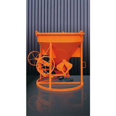  1016 H Betonsilo Betonsilo 1016H.14, 1500l angeschw. Kette, Handrad Auslauf Ø 150 mm 12390125