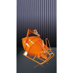  1018 Betonsilo Betonsilo 1018.6, 375l Bügel, Hebelverschluss Auslauf Ø 300 mm liegende Form 12391034