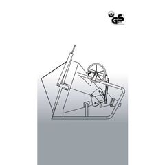  1018 H Betonsilo Betonsilo 1018H.19, 2500ltr. Bügel, Handrad Auslauf Ø 200 mm liegende Form 12391090