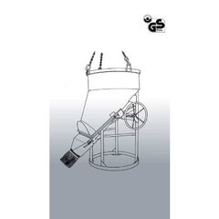  1023 H Betonsilo Betonsilo 1023H.16, 2000l Traverse, Handrad Auslauf Ø 200 mm 12391371