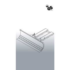  2071 Schneeschieber Schneeschieber 2071.03 Schildbreite 2100 Schildhöhe 660 Federklappschurre 12391815