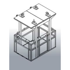  Arbeitsbühnen und Arbeitskörbe Arbeitskorb 1076 Transport: 4 Personen ohne Kettengehänge 12391656