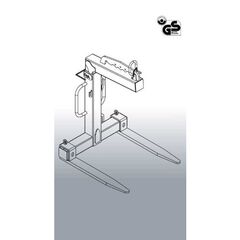  1053 Ladegabel Ladegabel 1053.8, 1500kg leichte Ausführung 12391643