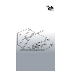  1025 H Betonsilo Betonsilo 1025H.3, 250l Bügel, Handrad liegende Form 12391413