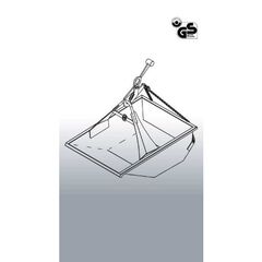  Mulden und Transportvereinfachung Aushubkübel 1044.20, 4000l angeschw. Kette 12391489