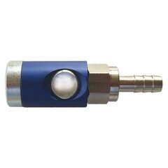  Sicherheits-Entlüftungskupplungen ELMAG Sicherheitskupplung S 8 mm m. Druckknopf u. Drehgelenk DN 7,4, 1 Stk. Pack., SB 12410954
