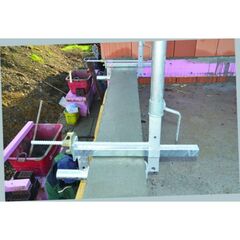  HV-Zwinge 400 müba-HV-Pfostenzwinge 400, zur Aufnahme von Geländerpfosten, Klemmbereich 0-40 cm, verzinkt 12444354