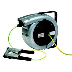  Für Erdung ELMAG Autom. Kabelaufroller ZECA 6195/PRC/723, 24+2 m, 1x6mm² (inkl. Massezange n. ATEX 94/9/CE) 12412126