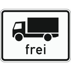  Zusatzzeichen Verkehrszeichen 1024-12 Kraftfahrzeuge m. einer zul. Gesamtmasse über 3,5t, 315x420 mm, Alu 2 mm, RA2 12358355