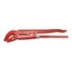  Eck-Rohrzange 45° Eck-Rohrzange 45° Maul-W. 81 mm L. 445 mm 1 1/2" max. Ø 38,1 mm 12360808