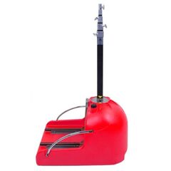  Stative / Mobile Lichtanlage POWERMOON SLIDER Mini-Light-Tower, rot, max. 6 m 12448124