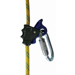  vertikal / horizontal EN 353 - 2 Kernmantelseil 12mm mit ASK 2 Artex Spannelement ASK 8 inkl. Karabiner AXOST 12361849