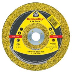  Schruppschleifscheibe A 24 EX-T Schruppscheiben 180 x 6 x 22,23 mm gekröpft 12460499