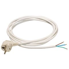  Anschlussleitung PVC as-Schwabe PVC-Anschlussleitung, weiß, 10m H05VV-F 3G1,0 12362377