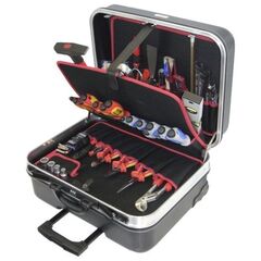  Elektro-Werkzeugsortiment in Hartschalentrolley Hartschalen-Trolley 13-HT, kpl. m. Elektro-Service-Werkzeugpaket 13, 45tlg 12361450
