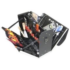  Elektro-Werkzeugsortiment in Ledertasche Ledertasche 13-L1, kpl. m. Elektro-Service-Werkzeugpaket 13, 45tlg 12361444