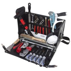  Sanitär-Werkzeugsortiment in Ledertasche Ledertasche 3-L3, kpl. m. Sanitär-Azubi-Werkzeugpaket 3, 26tlg 12361460