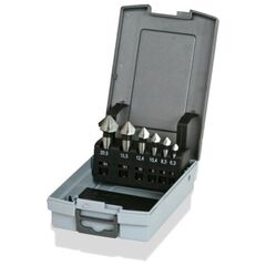  Kegel-/Entgrater-Satz HSS HSS-Kegel- und Entgratsenker-Kassette DIN 335 C 6tlg 12361387