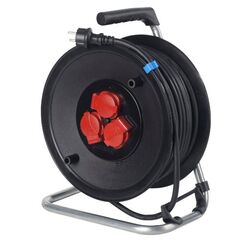 Kabeltrommel as-Schwabe Sicherheits-Kabeltrommel Ø 285mm, 25m H07RN-F 3G2,5, IP44 12362176