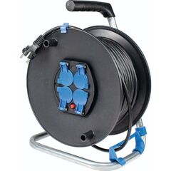  Kabeltrommeln für den Innenbereich Kabeltrommel as-Schwabe Sicherheits-Kabeltrommel Ø 285mm, 50m H05RR-F 3G1,5, IP20 12362224