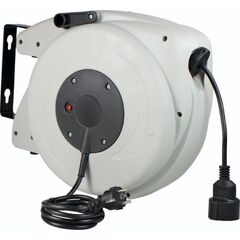  Automatische Aufroller as-Schwabe Automatischer Kabelaufroller, 20m und 2m Anschlussleitung H05VV-F 3G1,5, IP20 12362208
