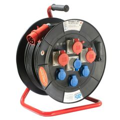  PROFI Kabeltrommel MAMMUT as-Schwabe PROFI-Trommel MAMMUT 460, 40m H07RN-F 5G2,5, IP44 12362159