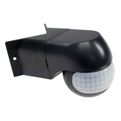 Infrarotbewegungsmelder as-Schwabe Infrarotbewegungsmelder 180° Erfassungswinkel, schwarz, 12 m 12362349