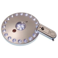  LED Leuchte as-Schwabe LED Spot-Leuchte 13 cm Ø, 20+3 mit Fernbedienung 12362473