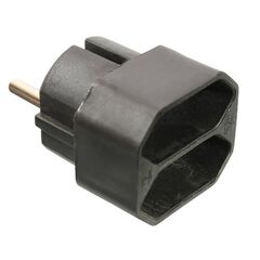  Multi-Stecker as-Schwabe Eurostecker 2-fach, schwarz, 230 V 12362477