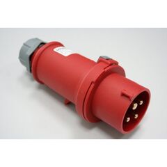  CEE Stecker und Kupplungen as-Schwabe CEE-Stecker, 400V/16A, rot, 4-polig 12362083